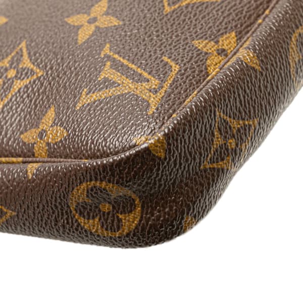 Pre-owned Louis Vuitton Monogram Pochette Accessoires Brown