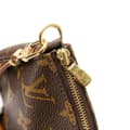 Miniatyrbild 9 av 10: Pre-owned Louis Vuitton Monogram Pochette Accessoires Brown