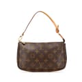 Miniatyrbild 1 av 10: Pre-owned Louis Vuitton Monogram Pochette Accessoires Brown