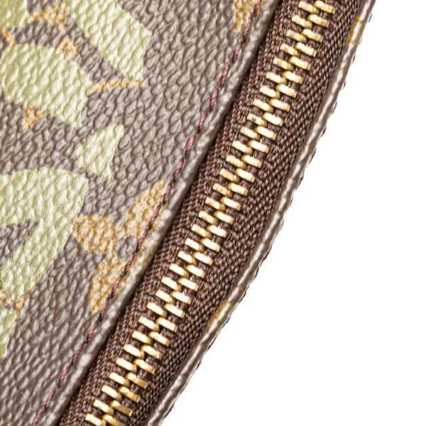 Pre-owned Louis Vuitton Stephen Sprouse Monogram Graffiti Pochette Accessoires Brown