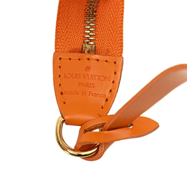 Pre-owned Louis Vuitton Epi Pochette Accessoires Orange
