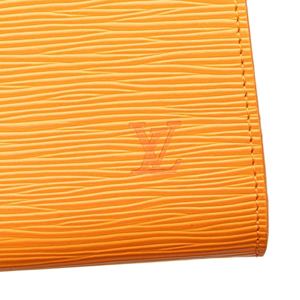 Pre-owned Louis Vuitton Epi Pochette Accessoires Orange