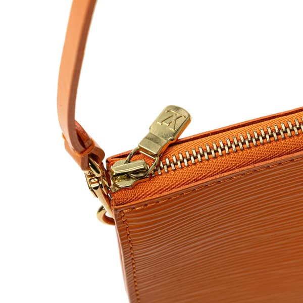 Pre-owned Louis Vuitton Epi Pochette Accessoires Orange