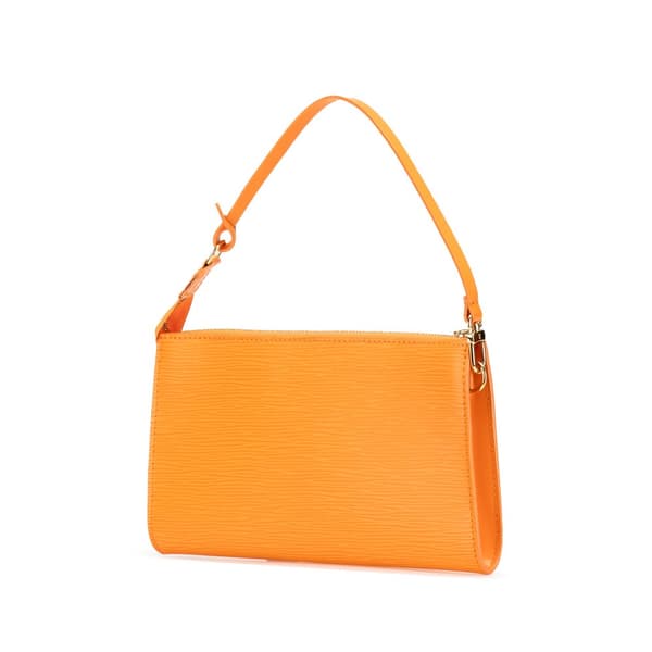 Pre-owned Louis Vuitton Epi Pochette Accessoires Orange