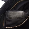 Miniatyrbild 6 av 10: Pre-owned Saint Laurent Smooth Calfskin Le 5 a 7 Hobo Black