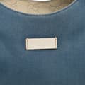 Miniatyrbild 5 av 10: Pre-owned Gucci Canvas and Guccissima Bamboo Shoulder Bag Blue