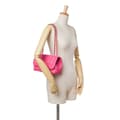 Miniatyrbild 9 av 10: Pre-owned Chanel Medium Quilted Lambskin Mademoiselle Chic Flap Pink