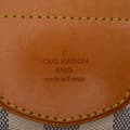 Miniatyrbild 5 av 10: Pre-owned Louis Vuitton Damier Azur Stresa PM White