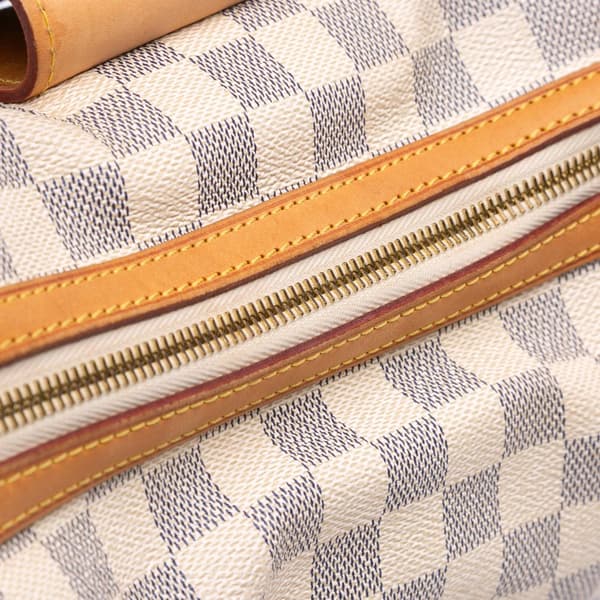Pre-owned Louis Vuitton Damier Azur Stresa PM White