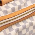 Miniatyrbild 7 av 10: Pre-owned Louis Vuitton Damier Azur Stresa PM White