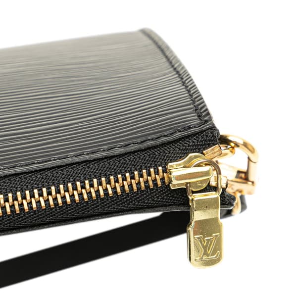 Pre-owned Louis Vuitton Epi Pochette Accessoires Black