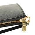 Miniatyrbild 8 av 10: Pre-owned Louis Vuitton Epi Pochette Accessoires Black