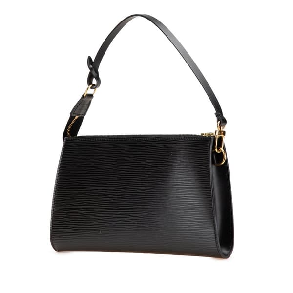 Pre-owned Louis Vuitton Epi Pochette Accessoires Black