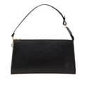 Miniatyrbild 1 av 10: Pre-owned Louis Vuitton Epi Pochette Accessoires Black