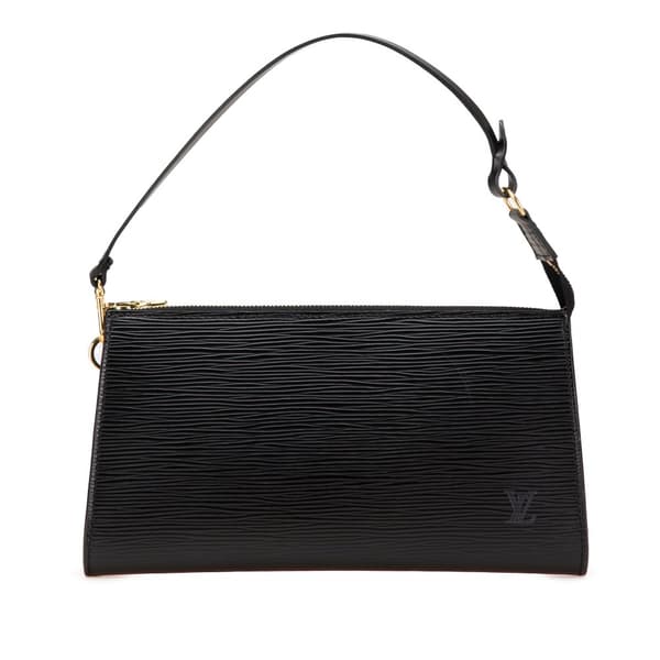 Pre-owned Louis Vuitton Epi Pochette Accessoires Black