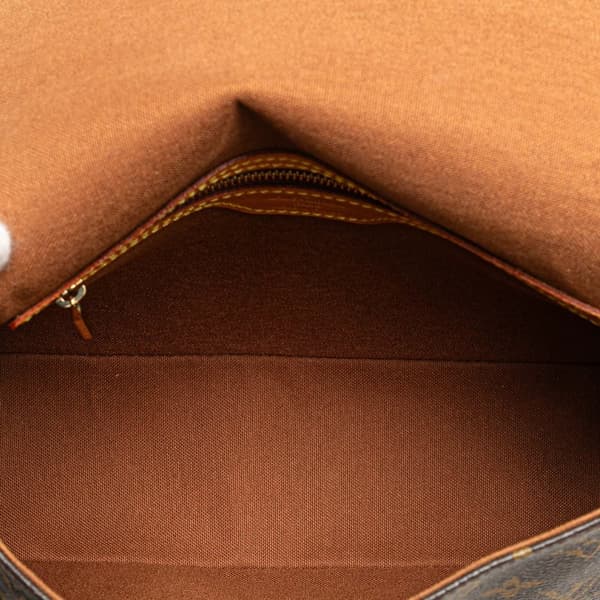 Pre-owned Louis Vuitton Monogram Mini Looping Brown
