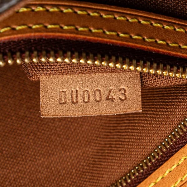 Pre-owned Louis Vuitton Monogram Mini Looping Brown