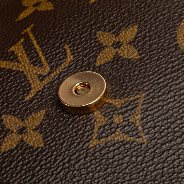 Pre-owned Louis Vuitton Monogram Mini Looping Brown