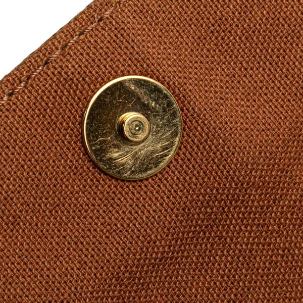 Pre-owned Louis Vuitton Monogram Mini Looping Brown