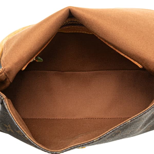 Pre-owned Louis Vuitton Monogram Mini Looping Brown