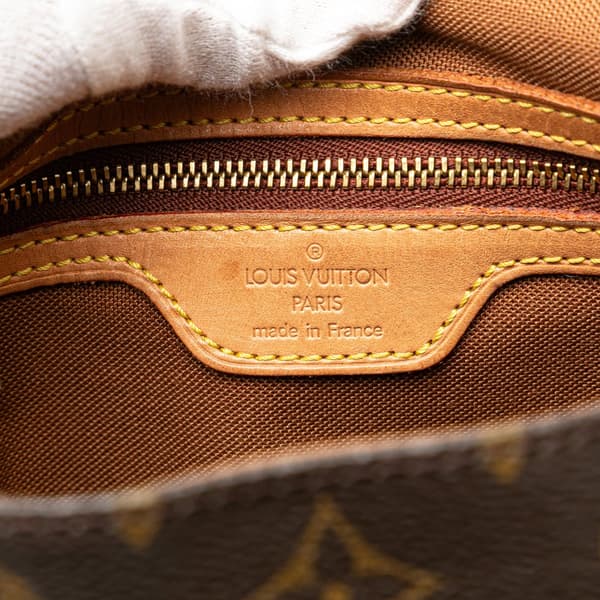 Pre-owned Louis Vuitton Monogram Mini Looping Brown