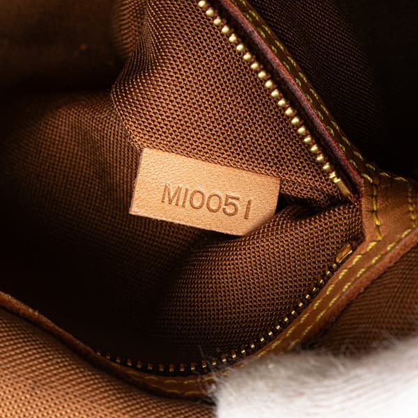Pre-owned Louis Vuitton Monogram Mini Looping Brown