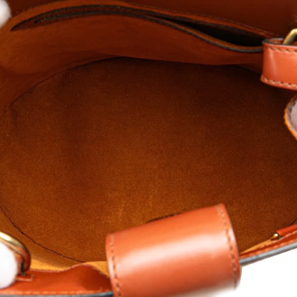 Pre-owned Louis Vuitton Epi Cluny Brown