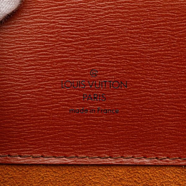Pre-owned Louis Vuitton Epi Cluny Brown