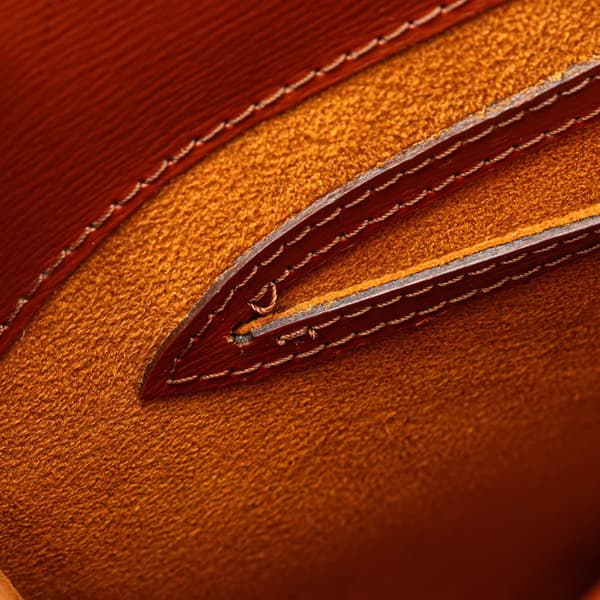 Pre-owned Louis Vuitton Epi Cluny Brown