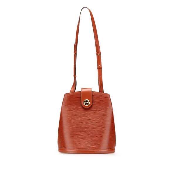 Pre-owned Louis Vuitton Epi Cluny Brown