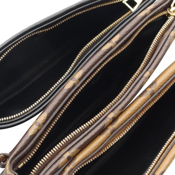 Pre-owned Louis Vuitton 2020 Monogram LV3 Pouch Brown
