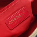 Miniatyrbilde 4 av 10: Pre-owned Chanel Quilted Jersey and Lambskin Coco Sailor Camera Bag Black