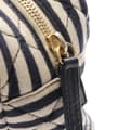Miniatyrbilde 6 av 10: Pre-owned Chanel Quilted Jersey and Lambskin Coco Sailor Camera Bag Black