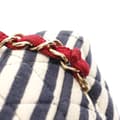 Miniatyrbilde 10 av 10: Pre-owned Chanel Quilted Jersey and Lambskin Coco Sailor Camera Bag Black