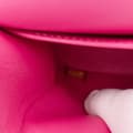 Miniatyrbild 9 av 10: Pre-owned Chanel Medium Classic Chevron Lambskin Double Flap Pink