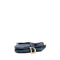 Miniatyrbilde 3 av 9: Pre-owned Dior Oblique Embroidered Denim Saddle Bag Blue