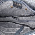 Miniatyrbilde 4 av 9: Pre-owned Dior Oblique Embroidered Denim Saddle Bag Blue