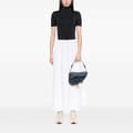 Miniatyrbilde 9 av 9: Pre-owned Dior Oblique Embroidered Denim Saddle Bag Blue