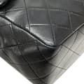 Miniatyrbilde 8 av 10: Pre-owned Chanel Medium Tall Classic Lambskin Double Flap Black
