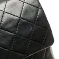 Miniatyrbilde 10 av 10: Pre-owned Chanel Medium Tall Classic Lambskin Double Flap Black