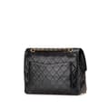 Miniatyrbilde 2 av 10: Pre-owned Chanel Medium Tall Classic Lambskin Double Flap Black