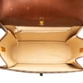 Miniatyrbild 4 av 10: Pre-owned Gucci Micro GG Coated Canvas Web Shoulder Bag Brown