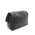 Miniatyrbild 2 av 10: Pre-owned Chanel Medium CC Quilted Lambskin Single Flap Black