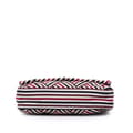 Miniatyrbilde 3 av 10: Pre-owned Chanel CC Canvas Stripe Flap White