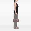 Miniatyrbilde 10 av 10: Pre-owned Chanel CC Canvas Stripe Flap White