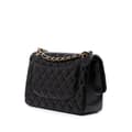 Miniatyrbild 2 av 10: Pre-owned Chanel Jumbo Classic Lambskin Double Flap Black