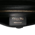Miniatyrbilde 5 av 10: Pre-owned Dior Grained Calfskin Saddle Bag Black