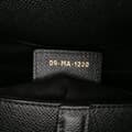 Miniatyrbilde 6 av 10: Pre-owned Dior Grained Calfskin Saddle Bag Black