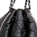Pikkukuva 9 / 10: Pre-owned Chanel Quilted Lambskin East West Accordion Flap Black