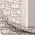 Miniatyrbilde 9 av 10: Pre-owned Dior Oblique Canvas Embroidered Saddle Bag Gray